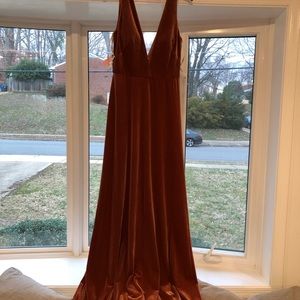 Jenny Yoo Logan Velvet Dress